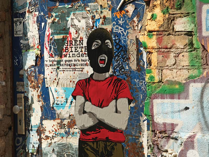 Έργο του Alias στην πόλη του Βερολίνου