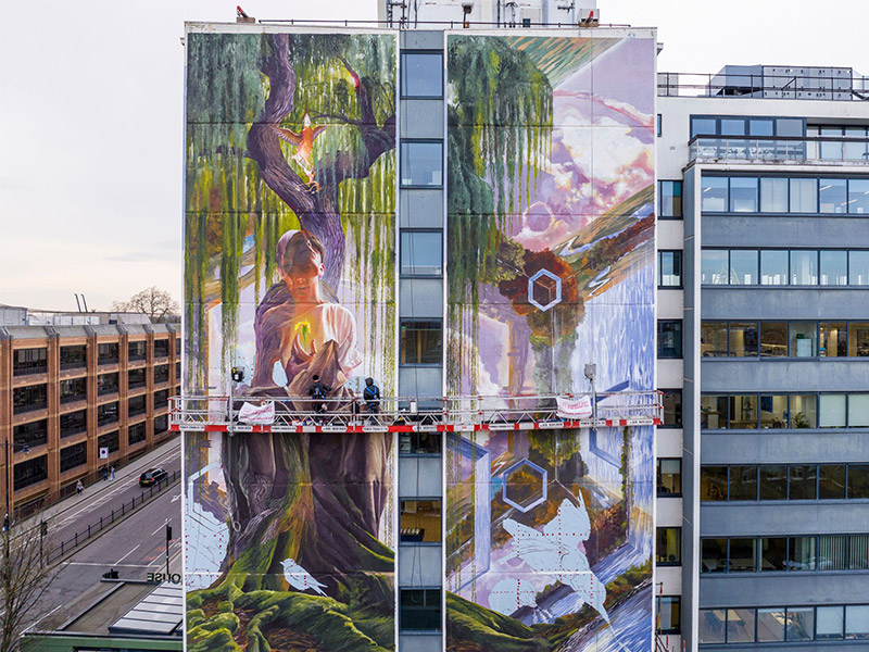 Restoration Mural at Regal House, 70 London Road