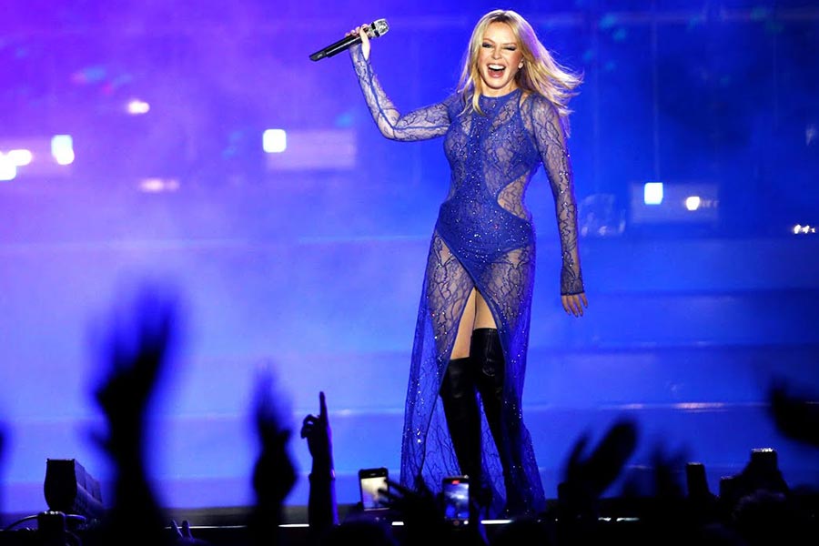 H kylies Minogue στο Athens Releade