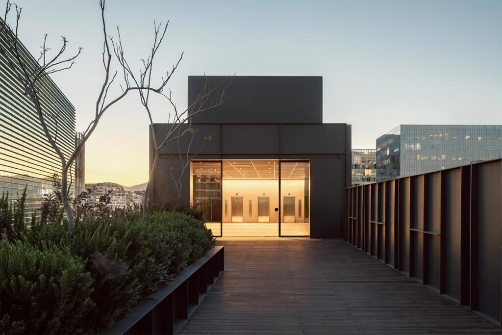 Άποψη του rooftop Garden | Φωτογραφία © Dezeen.com