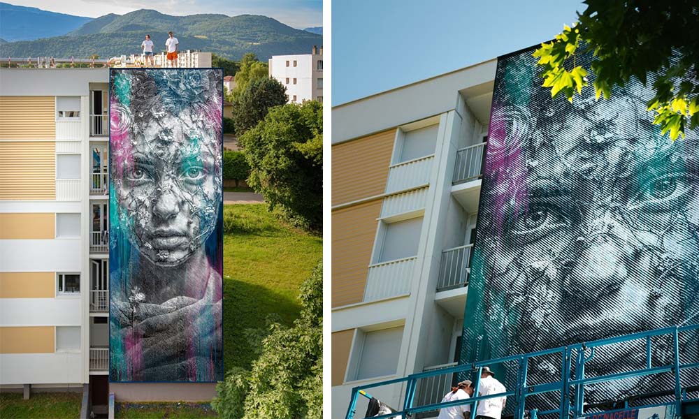 SNIK Flourish: Τοιχογραφία Ανθεκτικότητας στη Γκρενόμπλ