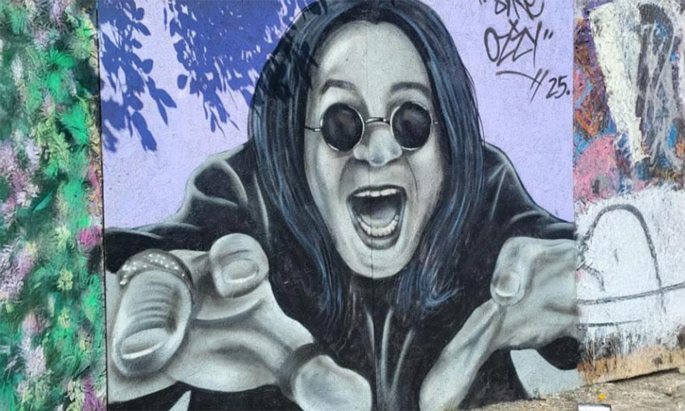 Street Art Ozzy Osbourne