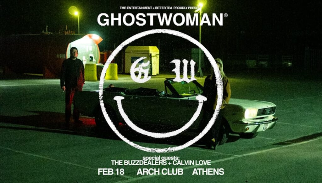 GHOSTWOMAN live στην Αθήνα | Ψυχεδελικό grunge στο ARCH Club
