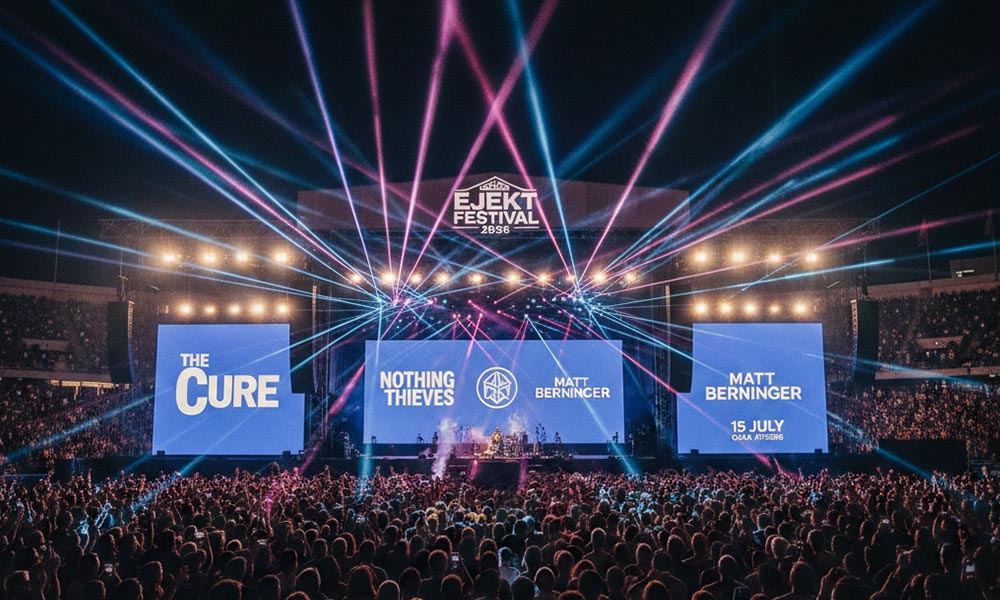 Eject Festival 2026 line up της 15ης Ιουλίου με The Cure, Nothing But Thieves & Matting Berninger