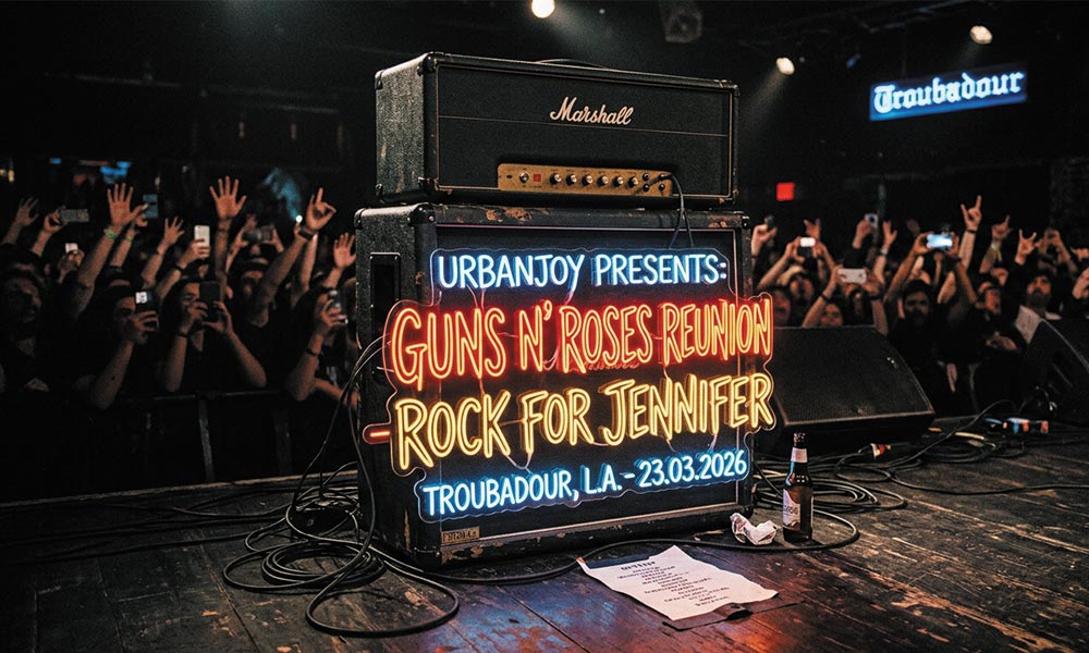 Guns N’ Roses Reunion: Slash, Duff και Steven Adler ξανά μαζί στη σκηνή του Troubadour για έναν ιερό σκοπό