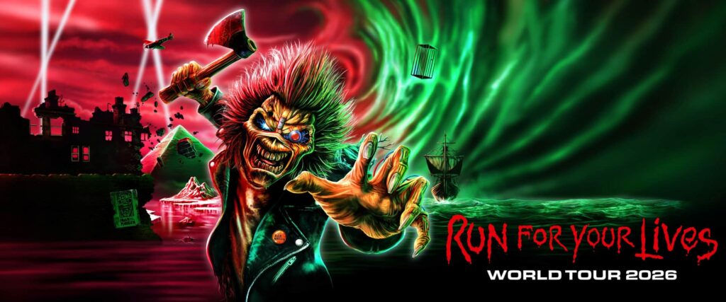 Iron Maiden: Η Αθήνα στην κορυφή του κόσμου! Kick-off για το "Run For Your Lives" Tour 2026 στο ΟΑΚΑ