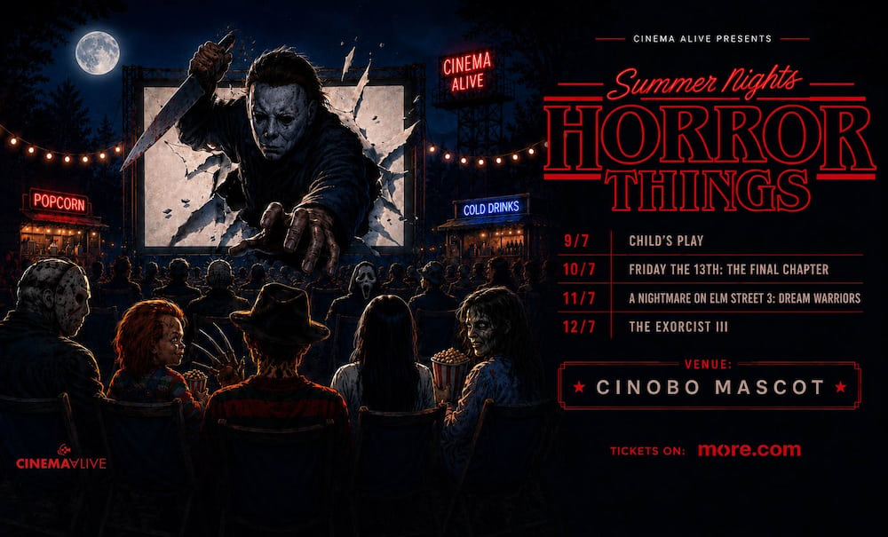 Summer Nights Horror Things 2026: Τέσσερις Εφιάλτες Ζωντανεύουν στο Θερινό Σινεμά Cinobo Μασκώτ