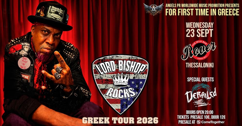 Hendrixian Motörfunk: Οι Lord Bishop Rocks Ισοπεδώνουν το Rover Bar στη Θεσσαλονίκη