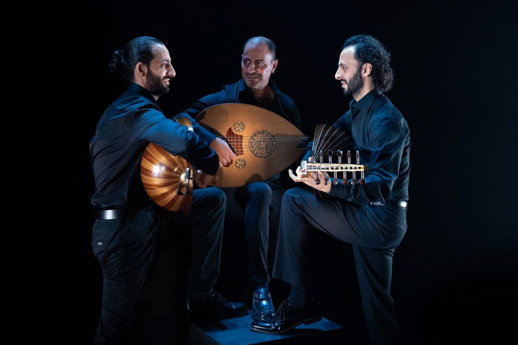 Le Trio Joubran: Το εμβληματικό παλαιστινιακό τρίο στο Θέατρο «Δόρα Στράτου» στον Λόφο Φιλοπάππου