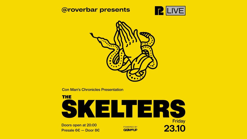 Οι The Skelters παρουσιάζουν το νέο άλμπουμ «Con Man’s Chronicles» live στο Rover Bar