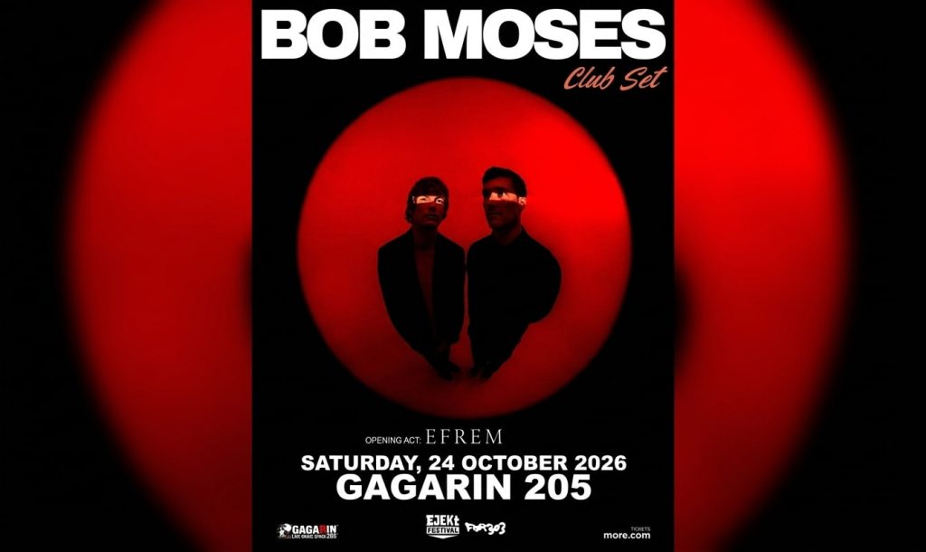 Οι Bob Moses Ζωντανά στην Αθήνα: Το EJEKT Festival & το FOR303 Φέρνουν το Βραβευμένο με Grammy Ντουέτο στο Gagarin 205
